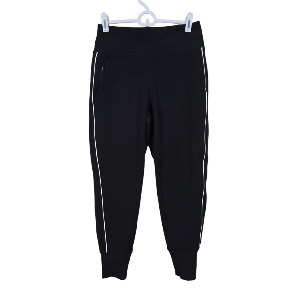 Women's Athleta Venice Jogger Black w/ Side Stripe Pants | Size XS Petite